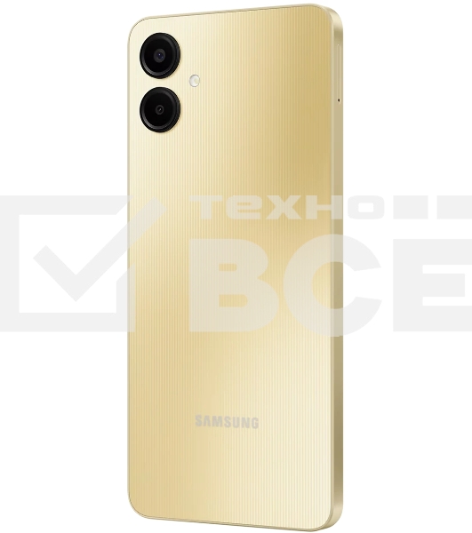 Смартфон Samsung SM-A065F Galaxy A06 128Gb 6Gb золотистый