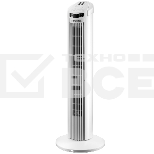 Колонный вентилятор BRAYER BR4958WH, механ.упр.,пульт ДУ,вращение90°,мощ-ть50Вт,защита от перегрева
