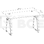 Стол игровой Cactus CS-GMD-BK-RGB столешница МДФ, черный каркас черный 136x60x75см, фото16