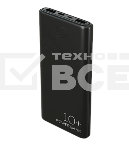 Портативный аккумулятор More choice (4610196408625) PB11-10 - 10000mAh черный