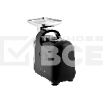 Мясорубка электрическая BRAYER 1602BR черный, 2000 Вт, 2.0 кг/мин, реверс, защита от перегрузки, металлический лоток, насадки - 5, фото2