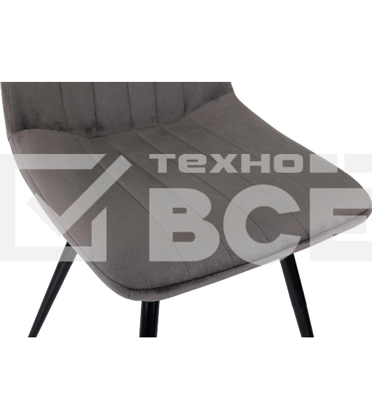 Стул для дома Бюрократ CH-K6_4 комплект 4 шт Holland 18 металл черный на ножках (CH-K6_1/HL18_4)