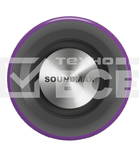 Портативная колонка SOUNDMAX SM-PS5024B(фиолетовый)