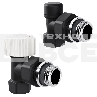 Набор термостатический угловой Royal Thermo Design 1/2