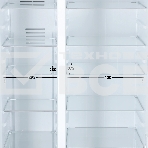 Холодильник Maunfeld MFF177NFW белый глянец двухкамерный 263/170л морозилка сбоку, No Frost, Side by Side, фото6