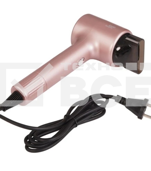 Фен Scarlett SC-HD70I53 розовый/черный, 1600 Вт, ионизация