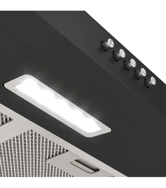 Вытяжка подвесная Elikor Eco ONE 50 BK чёрный, 50 см, 400 м³/ч, 51 дБ