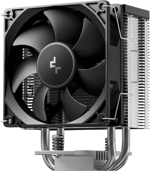 Кулер для процессора Deepcool AG300 G2 Soc-AM5/AM4/1200/1700/1851 серебристый/черный 4-pin 18-31dB Al+Cu 150W 350gr Ret (R-AG300-BKAMMG2)