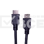 Кабель HDMI C-HM-HM-5M Wize, 5 м, v.2.0, 19M/19M, позол.разъемы, экран, черный, пакет, фото4