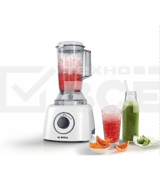 Кухонный комбайн Bosch MCM3200W, 800 Вт, 2 скорости, чаша 2300 мл.