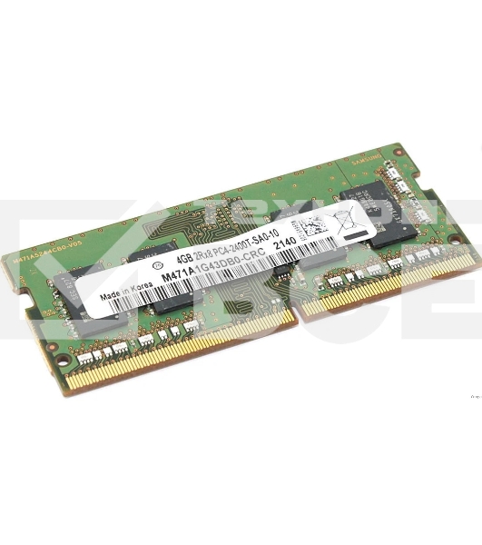 Оперативная память Kingston ValueRAM, DDR4, 4GB (1x4GB), 2400MHz, CL17, SO-DIMM