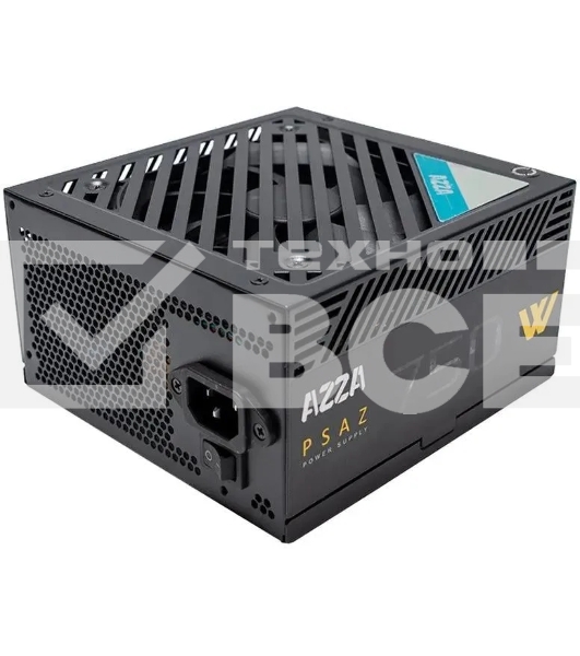 Блок питания, Azza, PSAZ-750W, 750Вт, 80 PLUS bronze, 120мм, черный