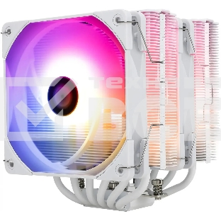 Устройство охлаждения(кулер) Thermalright Peerless Assassin 120 White ARGB Soc-AM5/AM4/1151/1200/2066/2011/1700 белый 4-pin 25.6dB Al+Cu 750gr Ret (PA120-WH-ARGB)