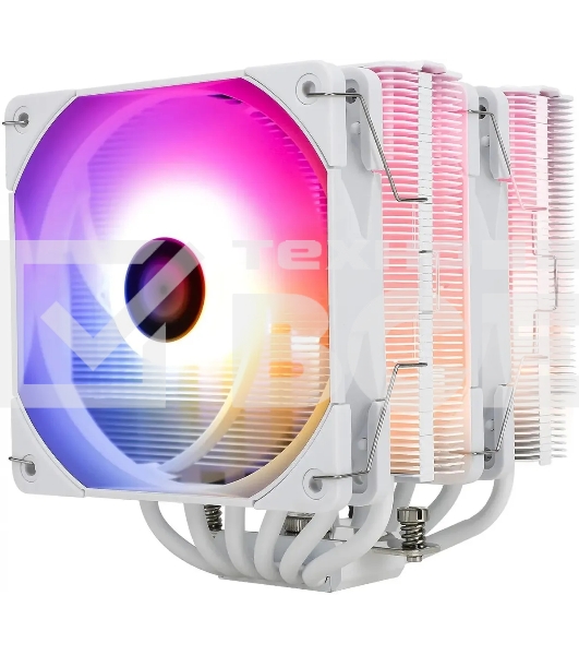 Устройство охлаждения(кулер) Thermalright Peerless Assassin 120 White ARGB Soc-AM5/AM4/1151/1200/2066/2011/1700 белый 4-pin 25.6dB Al+Cu 750gr Ret (PA120-WH-ARGB)