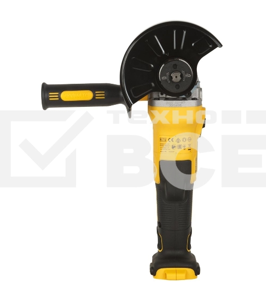 Углошлифовальная машина DeWalt DCG405N 18.0 В XR бесщеточная УШМ, 125мм, 9000 об/мин, сдвижной выключатель, без аккумуляторов и з/у, 1.75 к