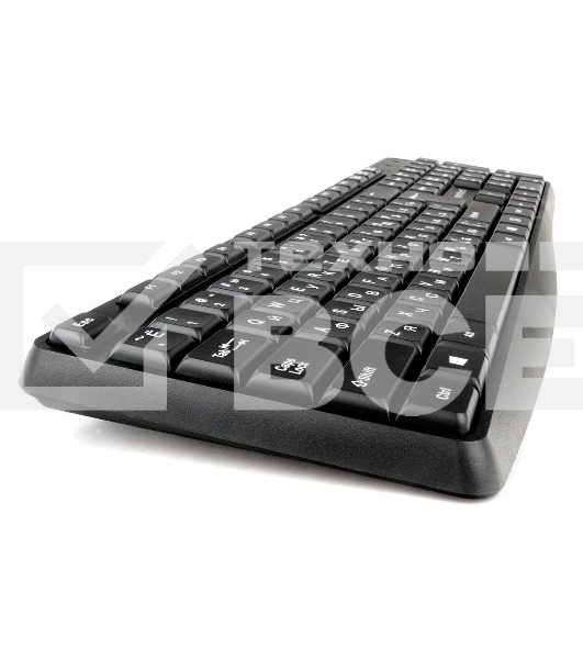 Клавиатура Gembird KB-8410 проводная, USB, чёрный