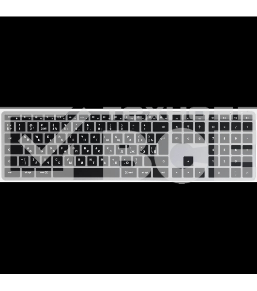 Клавиатура беспроводная Satechi Slim X3 Bluetooth Backlit Keyboard, Bluetooth, Серый космос, ST-BTSX3M-RU