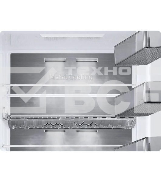 Холодильник Samsung RB38C600DSA/EF серебристый двухкамерный 276/114л морозилка снизу, No Frost