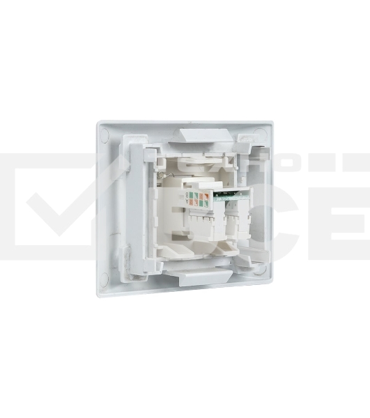 Розетка RJ-45 EKF PROxima, категории 5e (ширина 2 модуля)