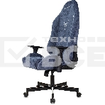 Кресло игровое Knight N1 Fabric синий Light-27 с подголов. крестовина металл, фото42
