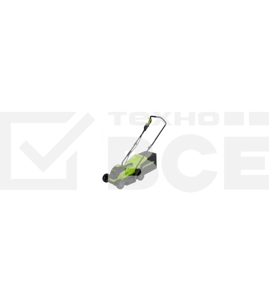 Газонокосилка аккумуляторная GreenWorks GD24LM33k4, 24v, 33 см, 1хАКБ 4Ач и ЗУ (2516107UB)