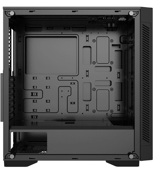 Компьютерный корпус MidiTower Deepcool MATREXX 55 V3 без БП, бок.окно, черный, EATX (DP-ATX-MATREXX55V3)