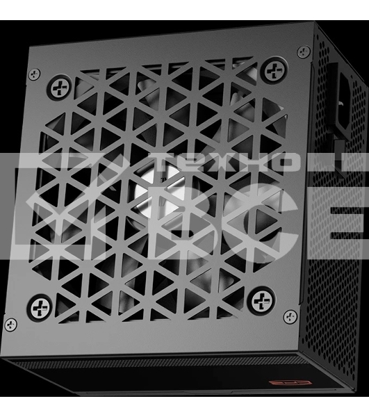 Блок питания ПК Power Supply PCCooler, 550W 80+ Bronze (ATX, ATX 2.52, Non-modular, 1x24(20+4)pin 550мм, 1xCPU(4+4)pin 650мм, 1xPCIe*2 8(6+2)pin 500+120мм, 4xSATA*3+MOLEX4pin*1, Active, 120x120мм, 140x150x86mm, APFC, OVP/UVP/OCP/SCP/OTP/OPP/SPD)