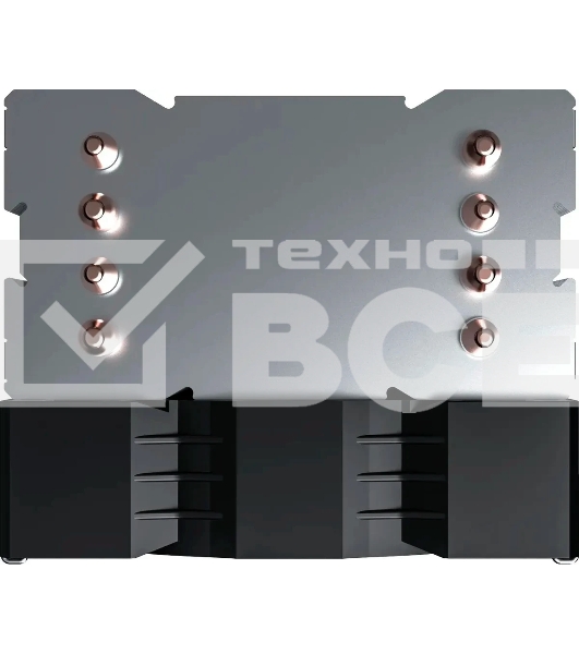 Устройство охлаждения(кулер) Digma D-CPC130-PWM1 Soc-AM5/AM4/1151/1200/1700 черный 4-pin Al+Cu 130W OEM