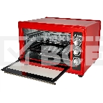 Мини-печь Delta D-0123 красная, фото4