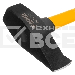 Колун-кувалда Denzel 4000 г, кованая, фибергласовая рукоятка c TPR покрытием, 880 мм, фото3