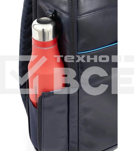 Рюкзак мужской Piquadro Blue Square Revamp CA4818B2V/N черный кожа