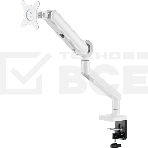 Кронштейн для мониторов Ultramounts UM719W белый 17'-35' макс.10.5кг крепление к столешнице поворот и наклон, фото5