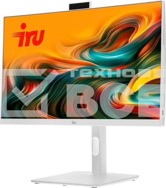 Моноблок IRU 23ID 23.8' Full HD i5 12400 (2.5) 32Gb SSD 512Gb UHDG 730 CR без ОС GbitEth WiFi BT 120W Cam белый 1920x1080