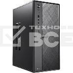 Корпус ACCORD ACC-1603, Mini-Tower, чёрный, фото 1