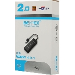 USB-концентратор Behpex BPH-920, USB 2.0, USB 4 порта, USB, фото4