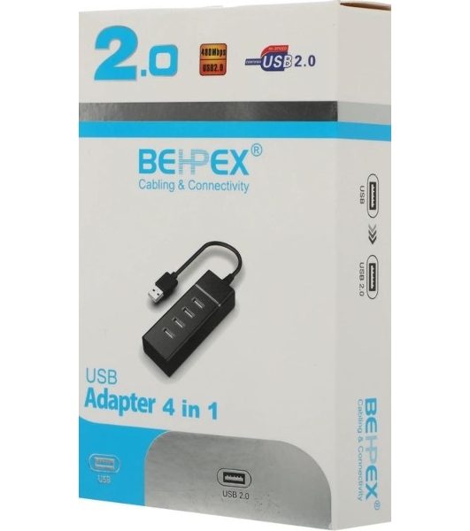 USB-концентратор Behpex BPH-920, USB 2.0, USB 4 порта, USB
