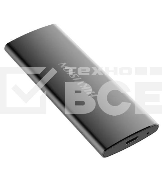 Внешний SSD Hikvision HS-ESSD-T200N, 512G, USB Type-C 3.1, R/W 450 МБ/с / 400 МБ/с, черный