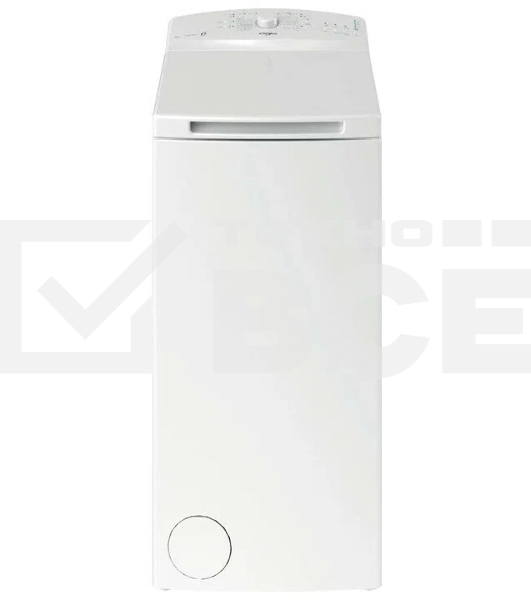 Стиральная машина  Whirlpool TDLR 6040L EU/N белый, загрузка вертикальная 6 кг, 1000 об/мин., класс: A