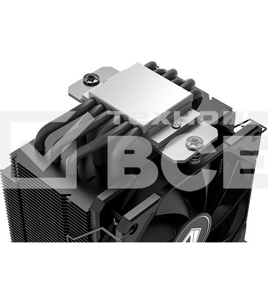 Кулер ID-COOLING SE-226-XT черный 120мм алюминий+медь 1800rpm 35db 4-pin 250W 154мм