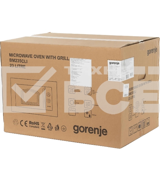 Микроволновая печь Gorenje BM235CLI 23л. 800Вт слоновая кость (встраиваемая)