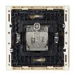 Розетка двойная TV+SAT IEK FORTE&PIANO FP438 ваниль, фото6