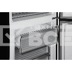 Холодильник Hyundai CC35083F черное стекло двухкамерный 240/95л морозилка снизу, No Frost, фото2