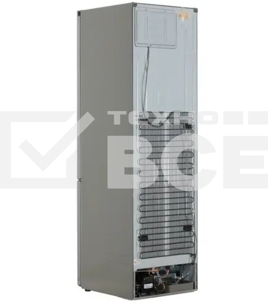 Холодильник LG GC-B509MLWM серый двухкамерный 277/107л морозилка снизу