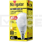 Лампа светодиодная Navigator NLL-G45-8.5-230-2.7К-E14, фото2