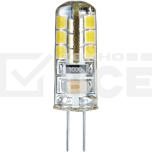 Лампа светодиодная Navigator 71 347 NLL-S-G4-2.5-230-3K 2.5Вт 3000К тепл. бел. G4 170лм 220-240В