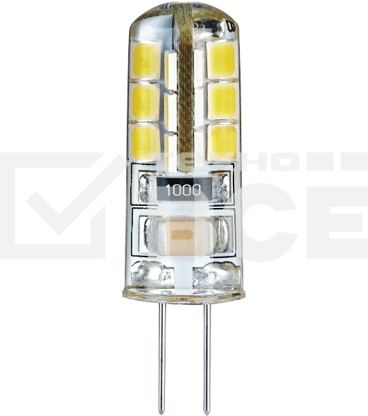 Лампа светодиодная Navigator 71 347 NLL-S-G4-2.5-230-3K 2.5Вт 3000К тепл. бел. G4 170лм 220-240В