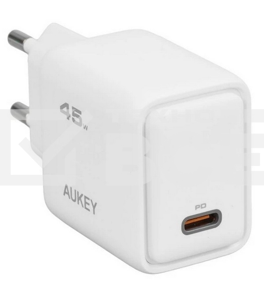 Сетевое зарядное устройство Aukey Comet 45W белый