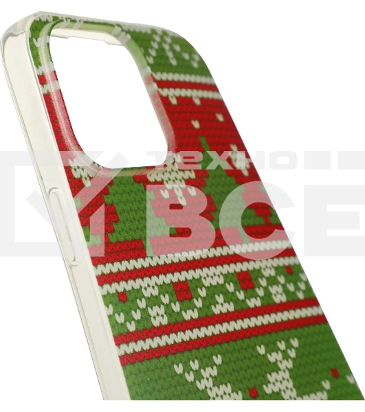 Чехол (клип-кейс) Redline для Apple iPhone 14 Pro Max mObility art прозрачный (УТ000038141)