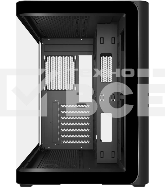 Компьютерный корпус Bloody BD-CC113 черный без БП ATX 10x120мм 2xUSB 3.0 audio bott PSU