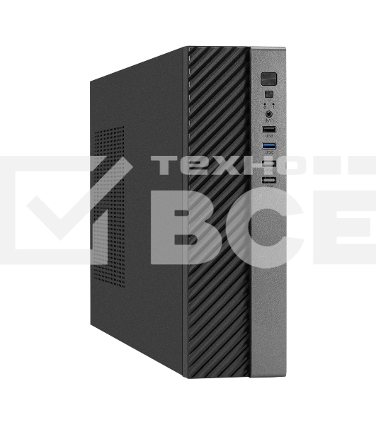 Компьютерный корпус Desktop ExeGate MI-302U-300 (mATX/mini-ITX, TPS300 8см, 1хUSB+1хUSB 3.0, HD аудио, черный)
